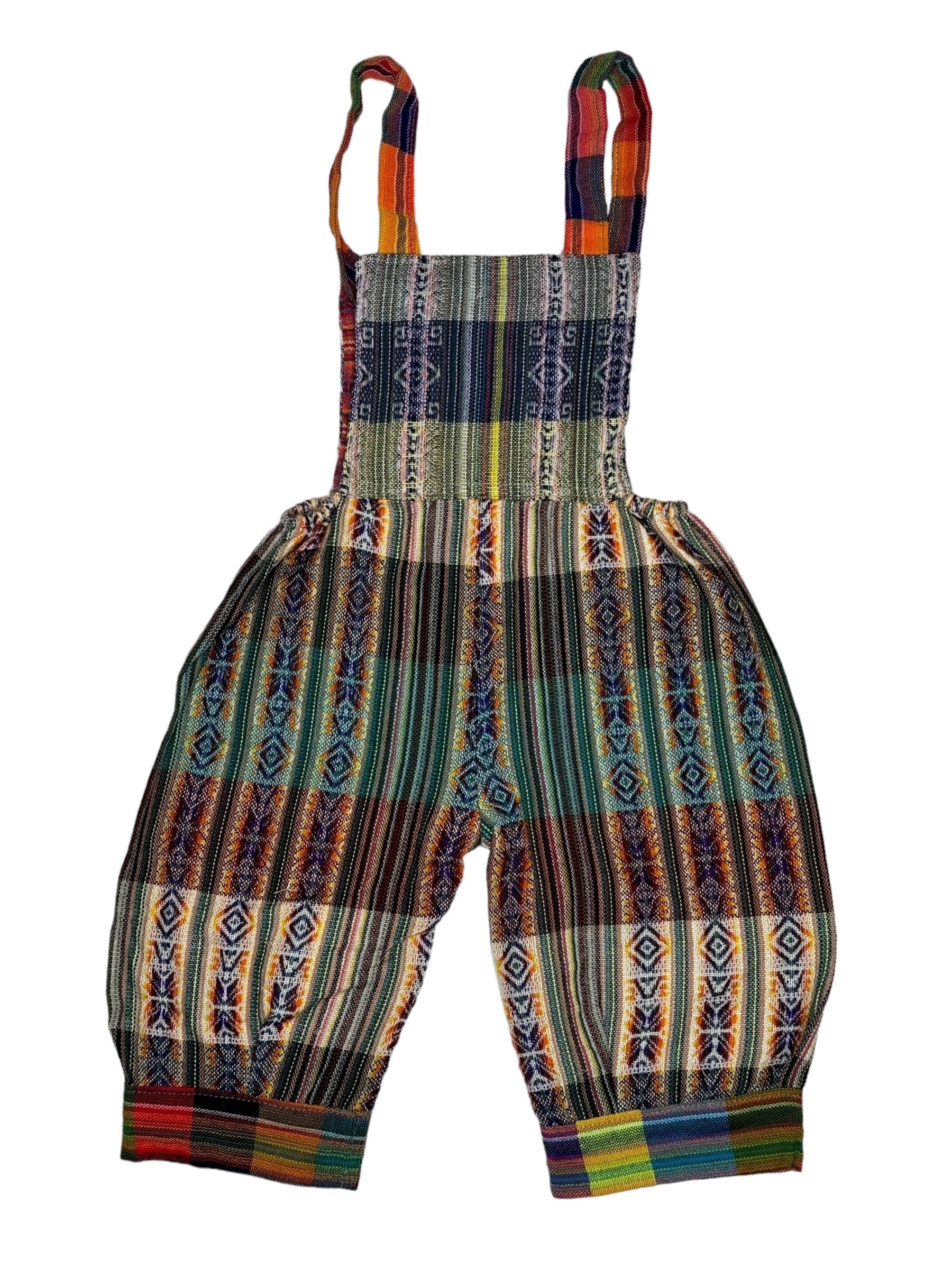 Boho Overalls, Handmade Cotton Overall, Handmade Romper, Hipster Overalls, Children'S Jumpsuit, SIZE 6 Babyshower Gift, FREE SHIPPING