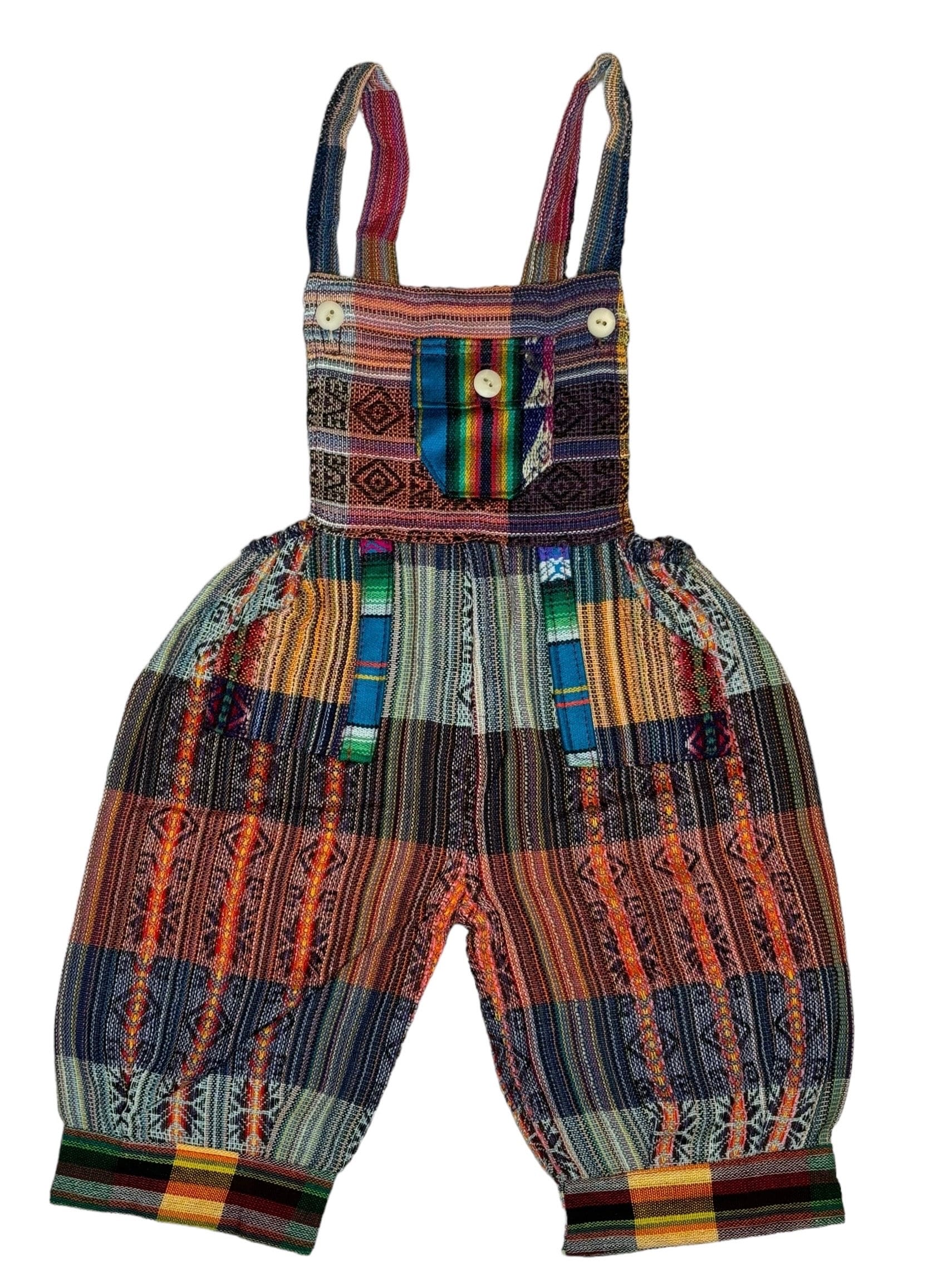 Boho Overalls, Handmade Cotton Overall, Handmade Romper, Hipster Overalls, Children'S Jumpsuit, SIZE 6 Babyshower Gift, FREE SHIPPING