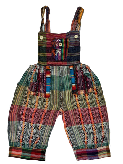 Boho Overalls, Handmade Cotton Overall, Handmade Romper, Hipster Overalls, Children'S Jumpsuit, SIZE 6 Babyshower Gift, FREE SHIPPING